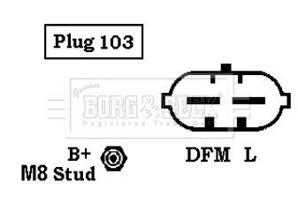 BORG & BECK Ģenerators BBA2731